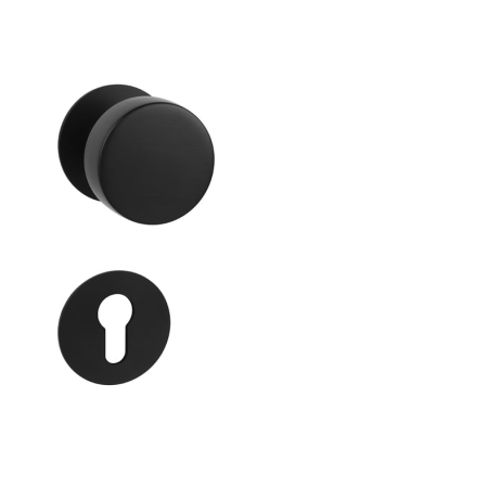 Ajtó vasalat MP Ball - R 3SM (BS - Fekete matt)