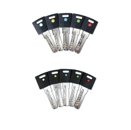 Építőgomb 6 pontos betét EURO XColor - EC.30/35K.NI