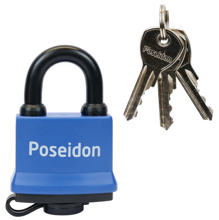 Acél vízálló lakat műanyag borítással RCIHTER RV.POSEIDON.45