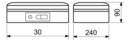 Acél pénzszekrény karral RICHTER LC.300 (matt fekete)