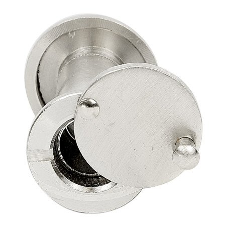 Tűzálló ajtó kémlelőnyílás RICHTER RVW.G.35-60.BZP (NI - Nikkel)