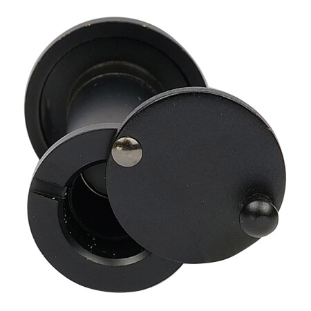 Tűzálló ajtó kukucskáló nyílás RICHTER RVW.G.35-60.BZP (CE - fekete)