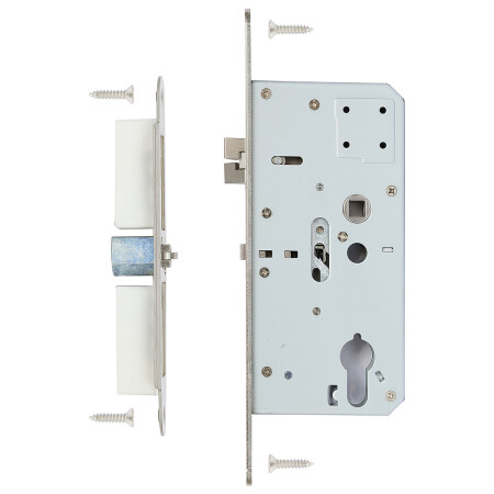 RICHTER bevésőzáras önzáró zár pánikfunkcióval "E", golyós/kilincs szerelvényekhez.Z.302-SZ.PA.KO.72/55/20.PL