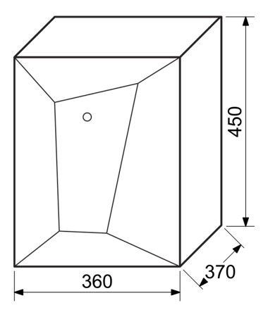 Tűzálló acél széf elektronikus ujjlenyomat-zárral RICHTER RS.45.DE.FIN.FF