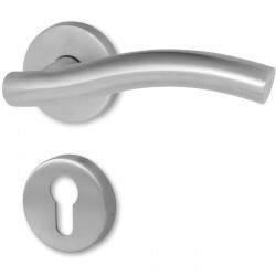 HOLAR ajtóvasalat kerek rozettával MT 10 (rozsdamentes acél)