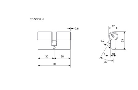Richter EURO BASIC RC1 hengeres épületbetét