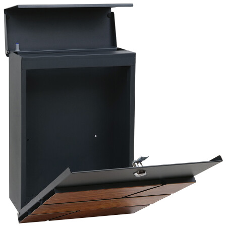 Postaláda RICHTER BK.524.WO.AM (matt antracit fa mintával)