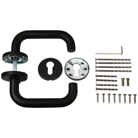 Ajtóvasalatok RICHTER RK.U-FORM (fekete)