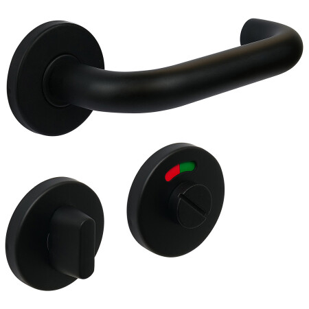 Ajtóvasalatok RICHTER RK.U-FORM (fekete)