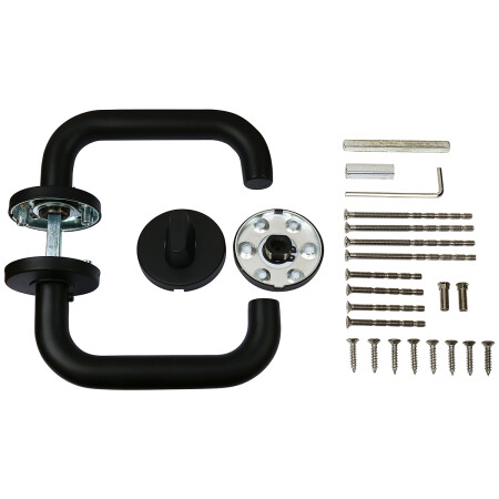 Ajtóvasalatok RICHTER RK.U-FORM (fekete)