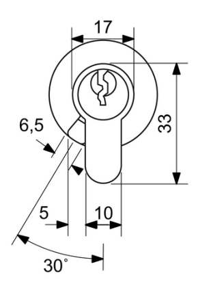 RICHTER EURO SECURE R3 hengeres gombos biztonsági betét