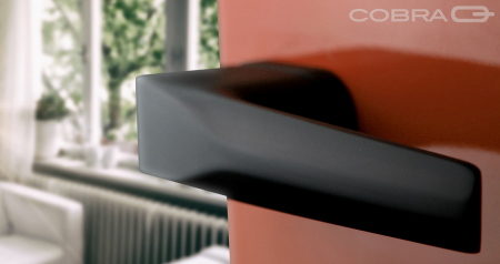 AKCIÓS Ajtóvasalatok COBRA ULTIMA-S (fekete) - BB