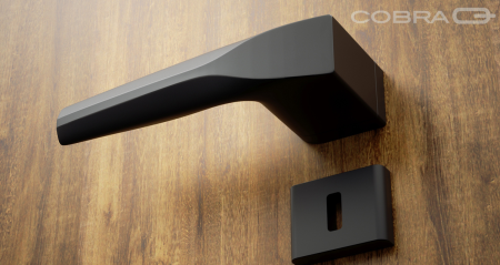 AKCIÓS Ajtóvasalatok COBRA ULTIMA-S (fekete) - BB