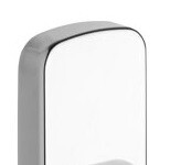 KIÁRUSÍTÁS ROSTEX 802/O BARYT biztonsági vasalat - kilincs/kilincs, tengelytávolság 92 mm, vastagság 60 mm (fekete)