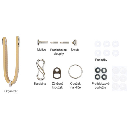 Richter bőr kulcstartó RP.ORGANIZER.B.HND