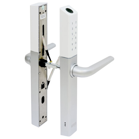 Richter digitális kilincs DH.S3B.STR (ezüst)