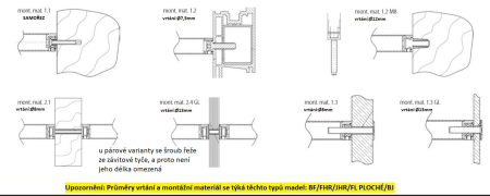 TWIN BF 118010 (E) AJTÓKILINCS - ferde - pár
